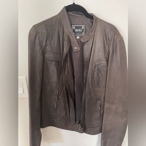 Real Italian leather women's leather jacket!